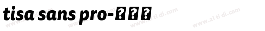 tisa sans pro字体转换